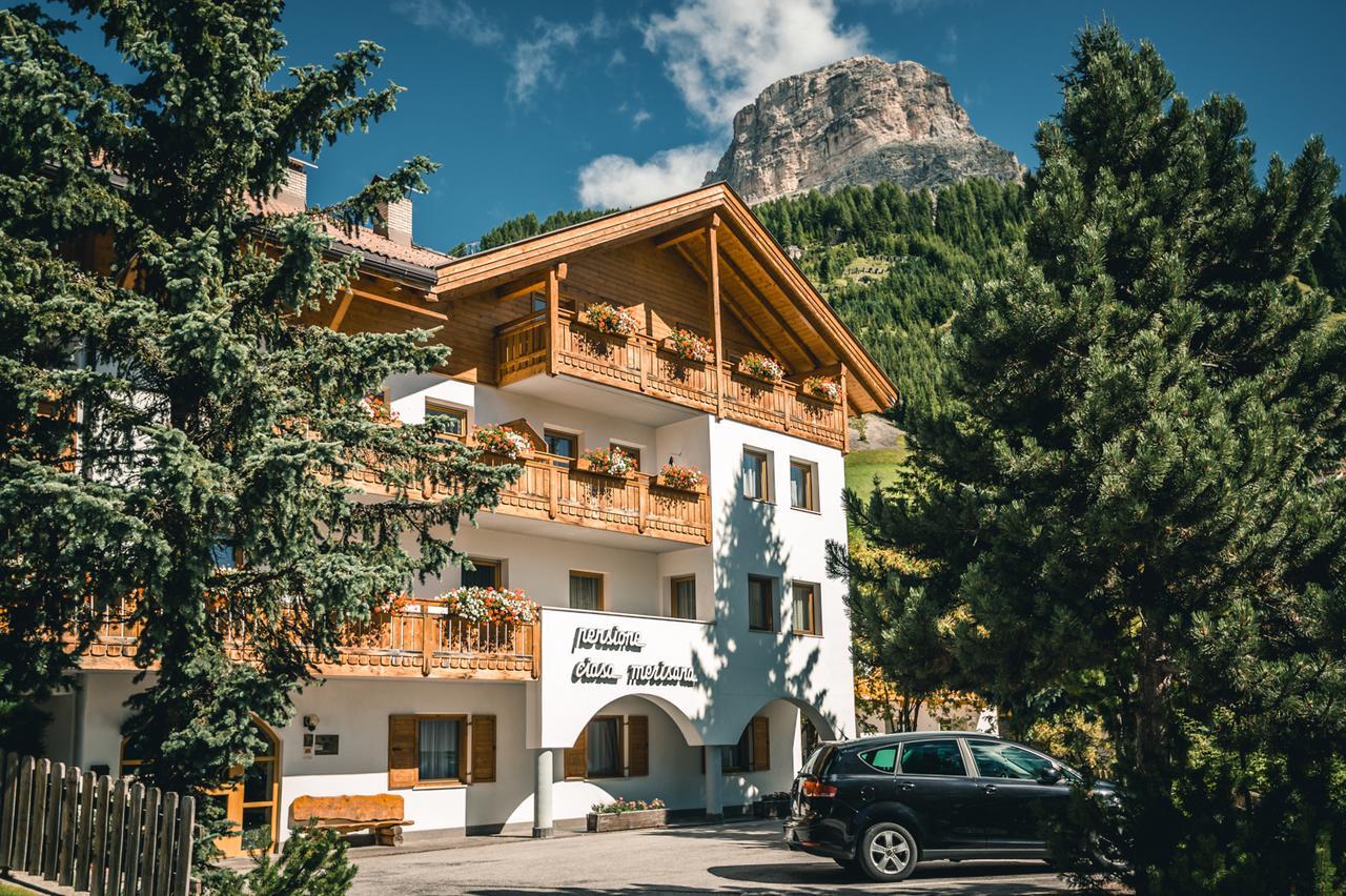 Pension Merisana Corvara In Badia Eksteriør bilde